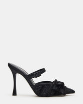 BAYLIN BLACK SATIN RHINESTONES