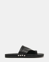 KESSEY BLACK LEATHER