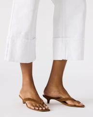 TRACIE CHESTNUT SUEDE